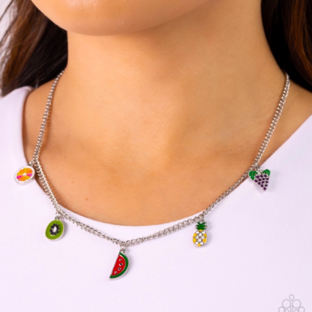 Fruit Charm Necklace